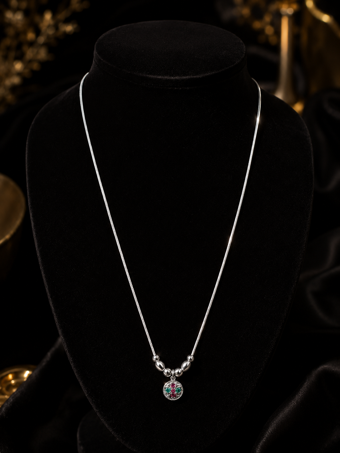 Mystic Bloom Chain 925 Sterling Silver