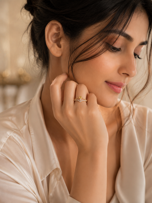 Celestial Bloom Ring – 925 Sterling Silver