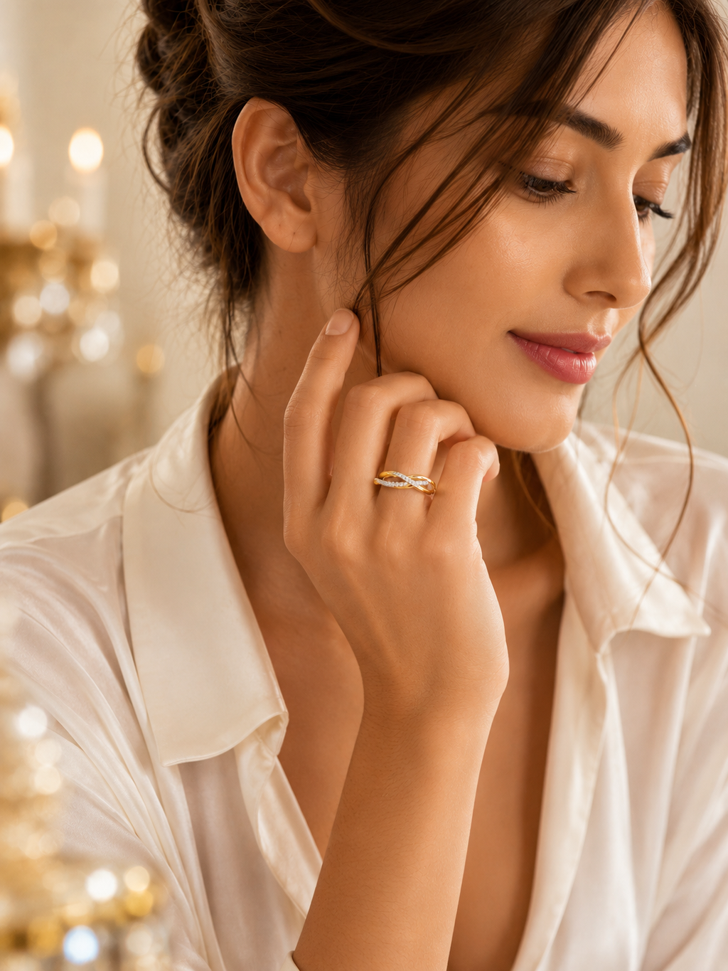 Infinity Grace Ring – 925 Sterling Silver