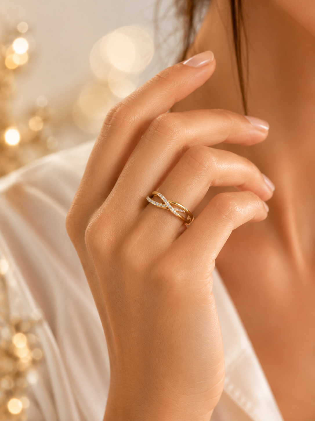 Infinity Grace Ring – 925 Sterling Silver