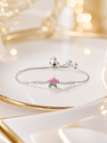 Galaxy Star 925 Sterling Silver Adjustable Bracelet